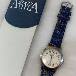 Vera Pelle 2007 Anna Watch Perfect Working Condition NO FLAWS